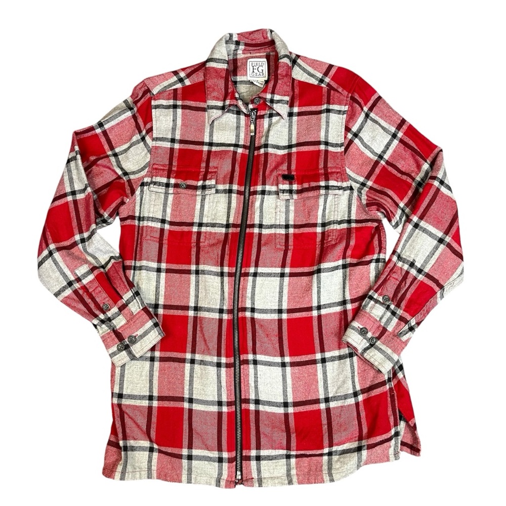 Plaid Flannel Shacket Size Small